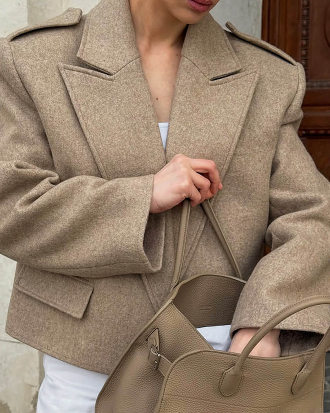 Stilla | Blazer med Skulderpuder