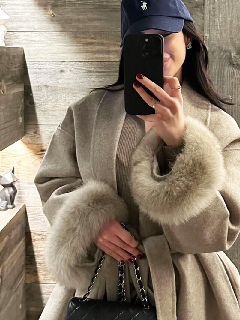 Stilla | Faux Fur Frakke