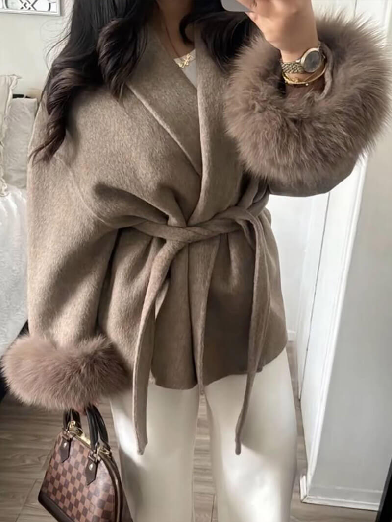 Stilla | Faux Fur Frakke