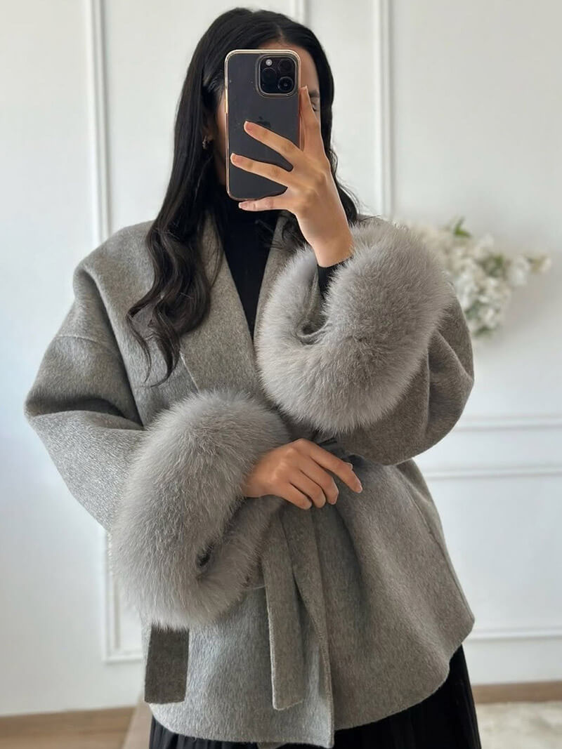 Stilla | Faux Fur Frakke