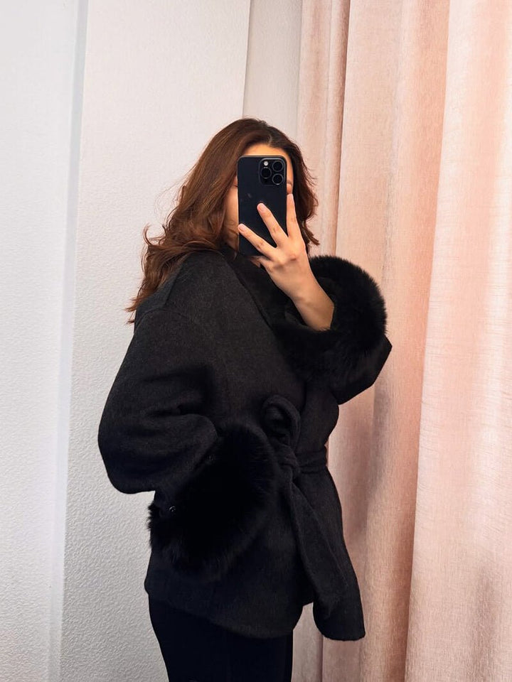 Stilla | Faux Fur Frakke