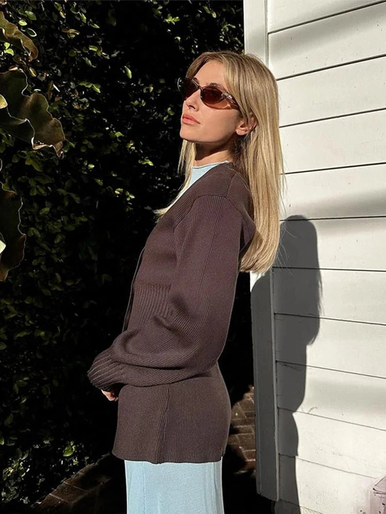 Stilla | Skræddersyet V-Hals Cardigan