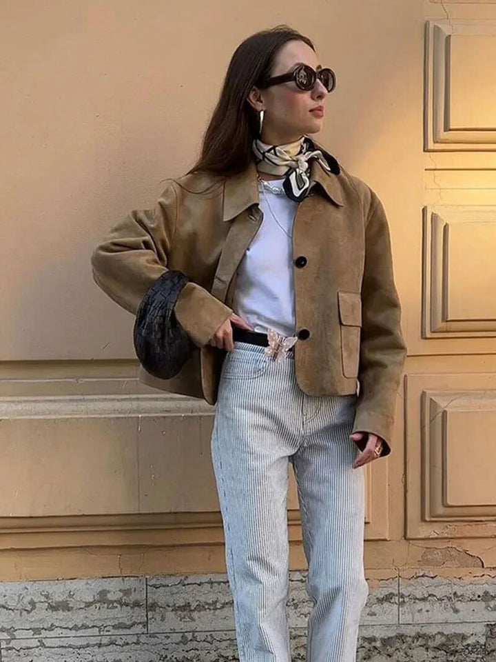 Stilla | Faux Suede Jakke