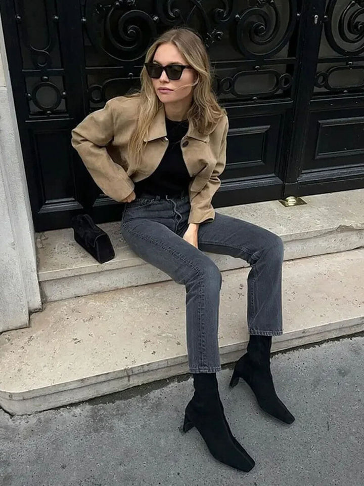Stilla | Faux Suede Jakke