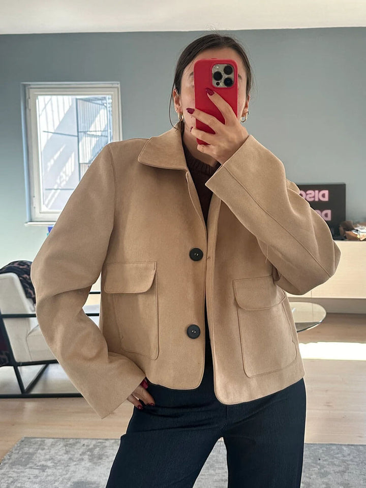 Stilla | Faux Suede Jakke