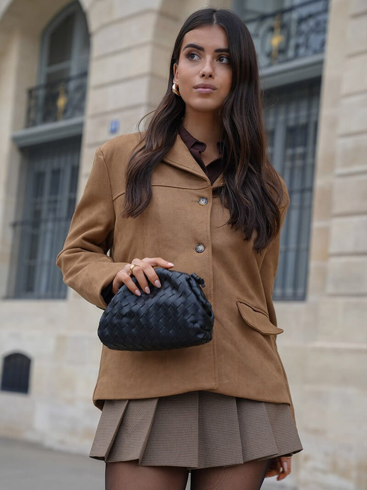 Stilla | Faux-Suede-Blazer