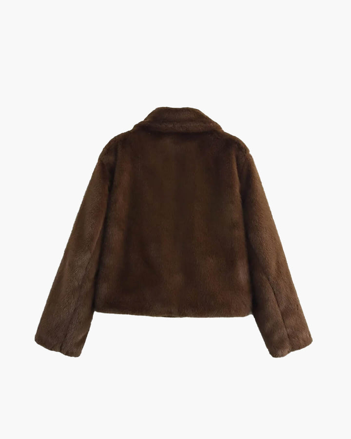 Stilla | Faux-Fur-Jakke