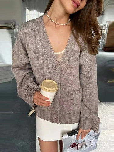Stilla | Elegant V-Hals Cardigan