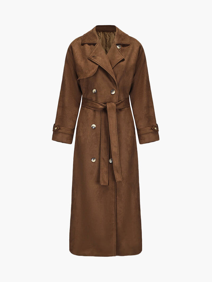 Stilla | Kunstlæder Trenchcoat
