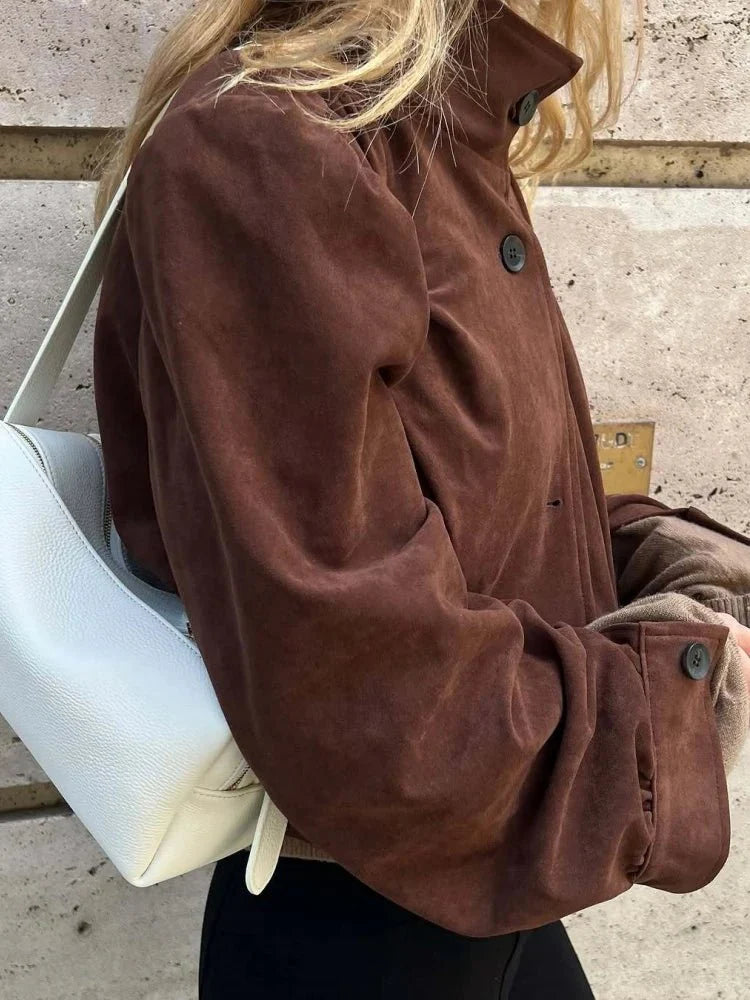 Stilla | Suedesjakke