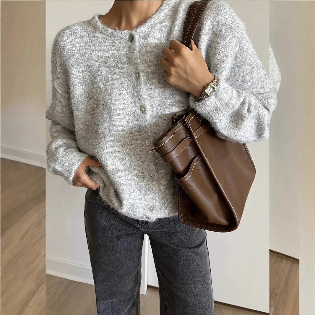 Stilla | Vintage Strikjakke