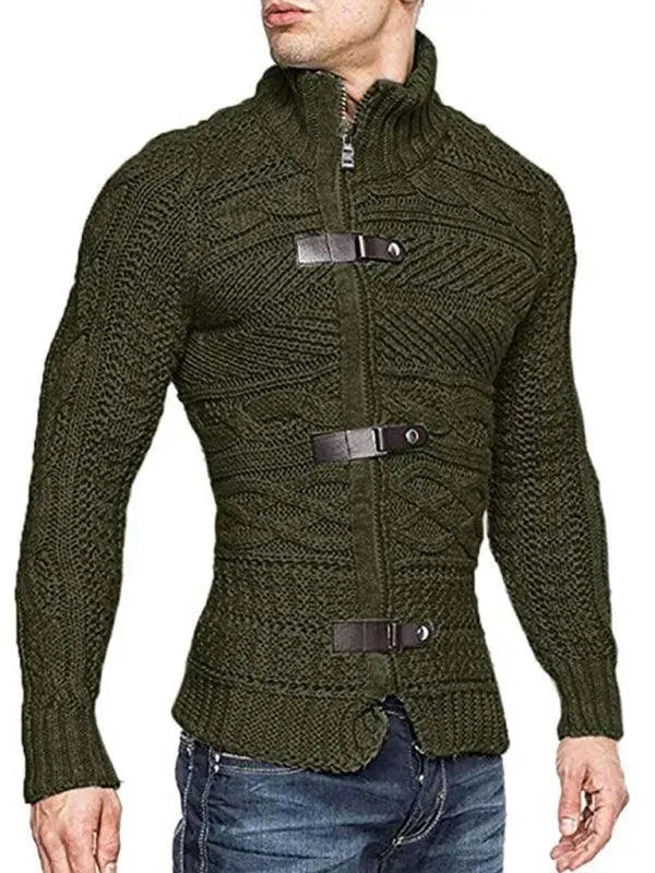 Stilla | Mænds Strikjakke Pullover