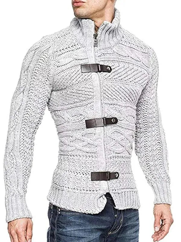 Stilla | Mænds Strikjakke Pullover
