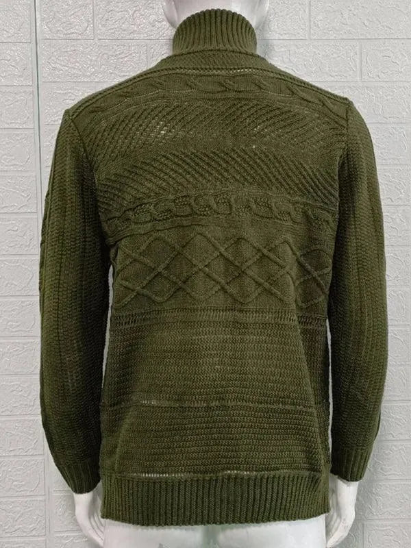 Stilla | Mænds Strikjakke Pullover