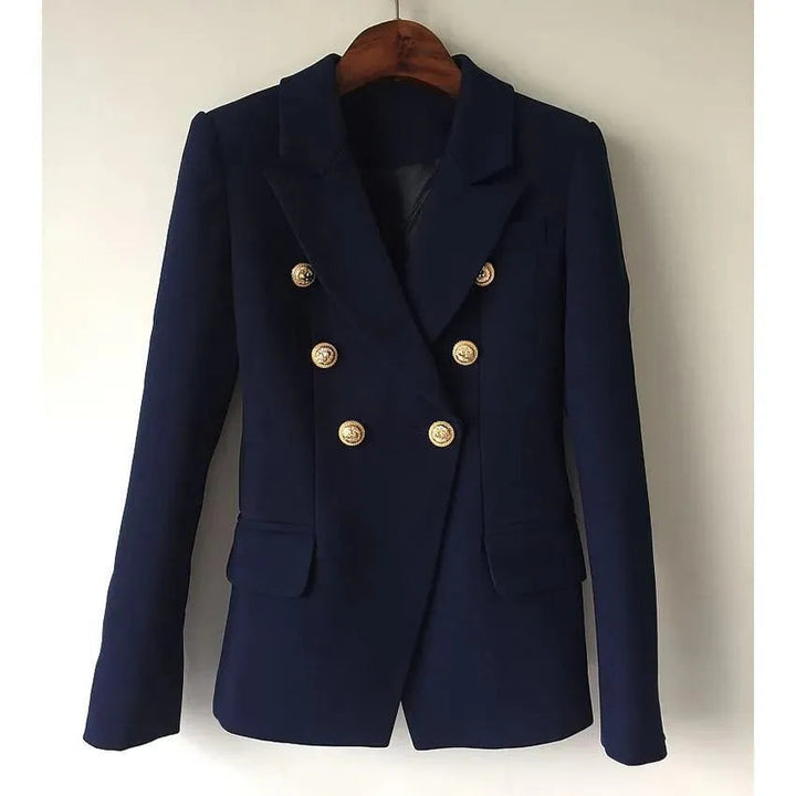 Stilla | Sign It Navy Blå Blazer Kvinder - Fritid - Ensfarvet