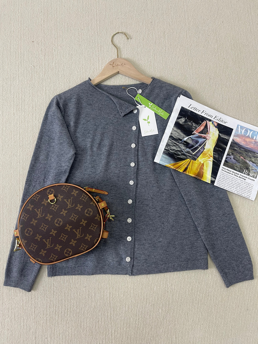 Stilla | Enkel Solid Langærmet Sweater