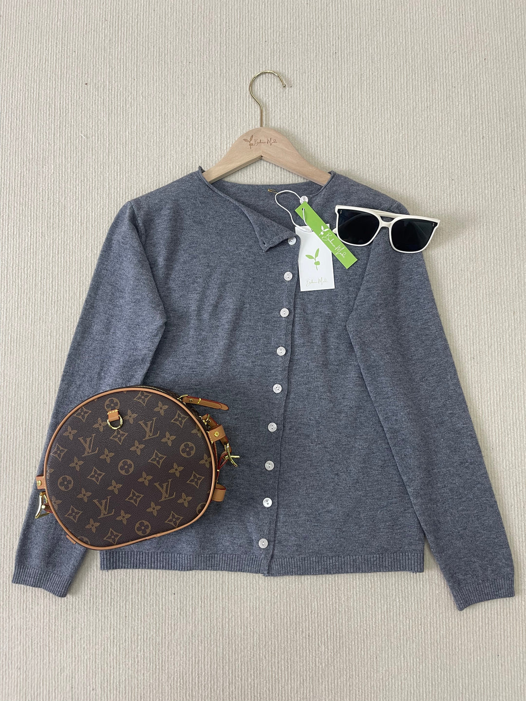 Stilla | Enkel Solid Langærmet Sweater