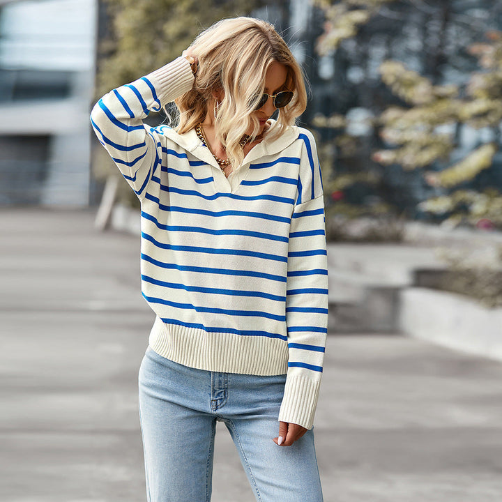 Stilla | Klassisk Stribet Sweater