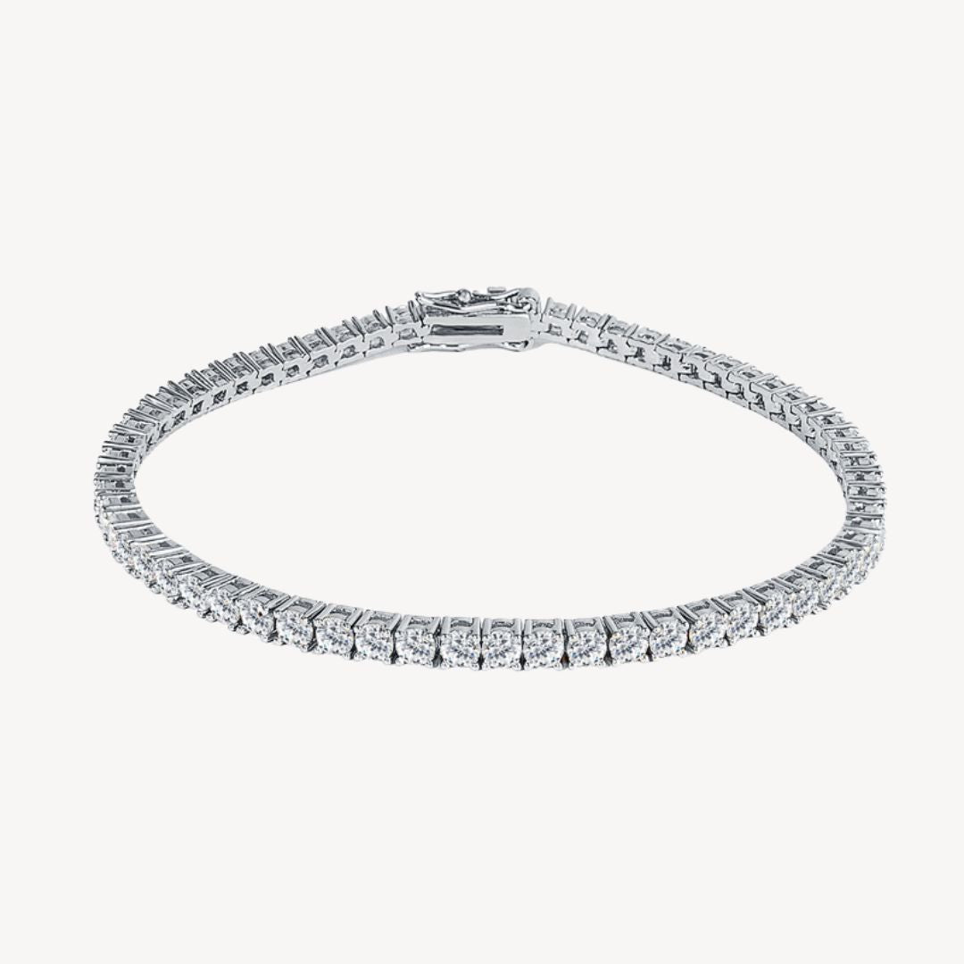 Stilla | Skinnende Kvinders Cz Tennis Armbånd