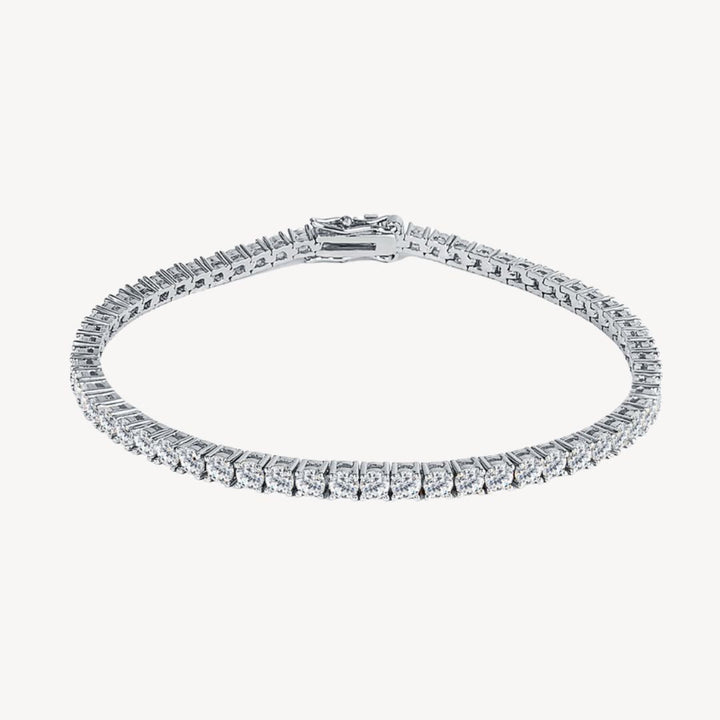 Stilla | Skinnende Kvinders Cz Tennis Armbånd