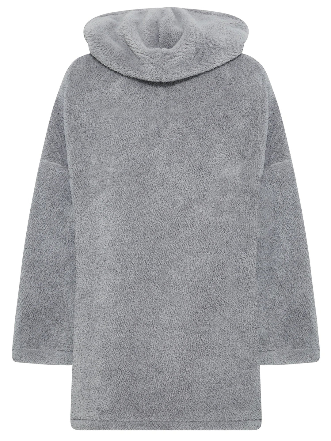 Stilla | Snuggle Plus Størrelser Teddy Hoodie Kjole