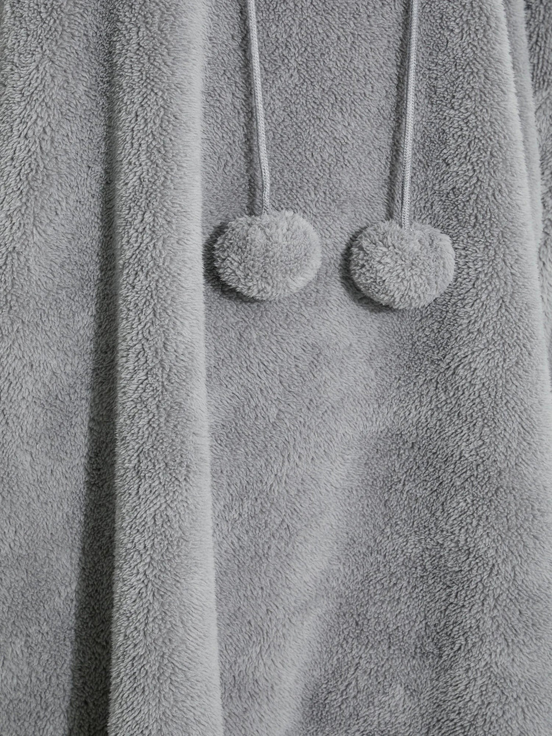 Stilla | Snuggle Plus Størrelser Teddy Hoodie Kjole