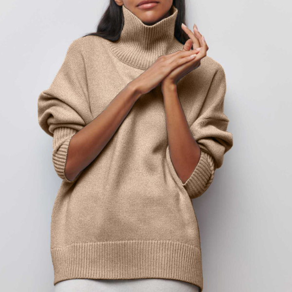 Stilla | Blød Oversized Rullekravepullover