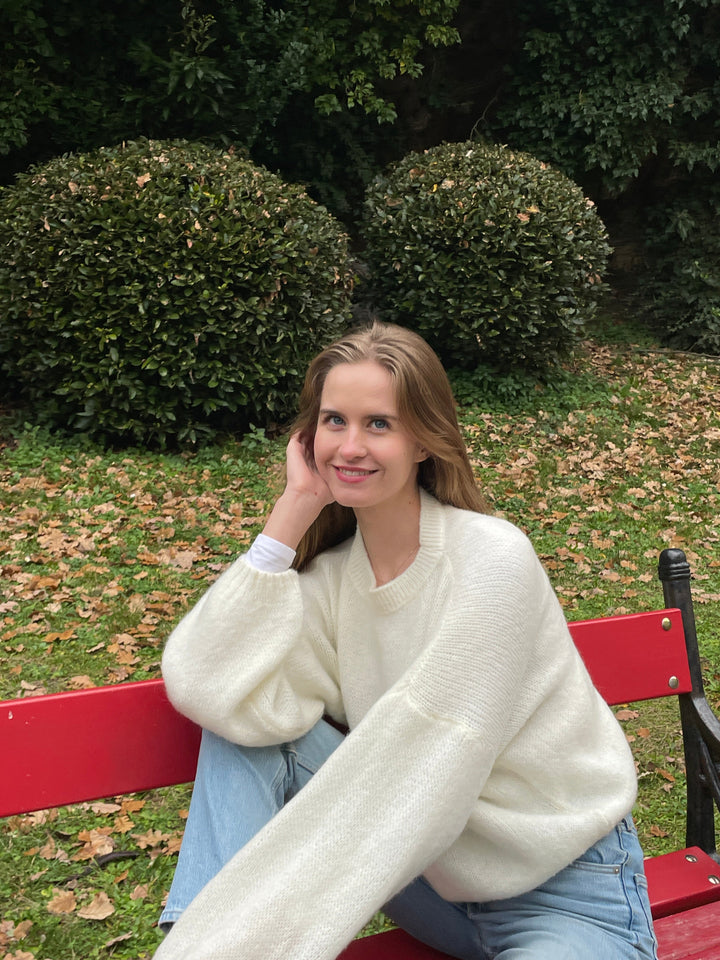 Stilla | Blød Dame Sweater med Løs Pasform