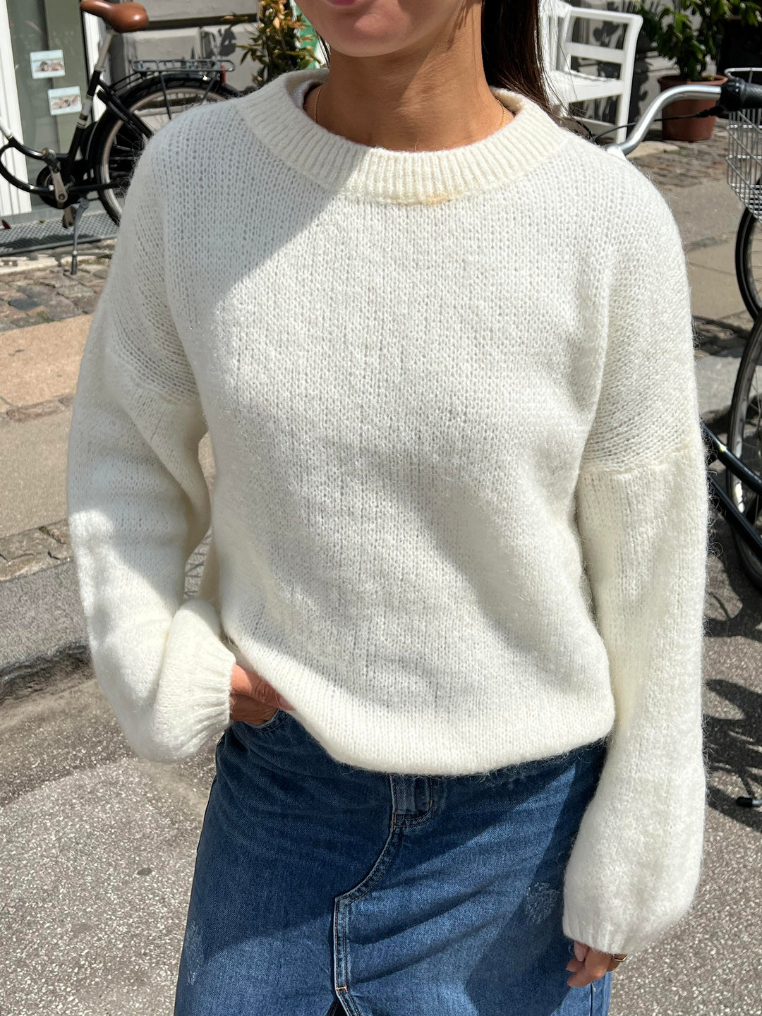 Stilla | Blød Dame Sweater med Løs Pasform