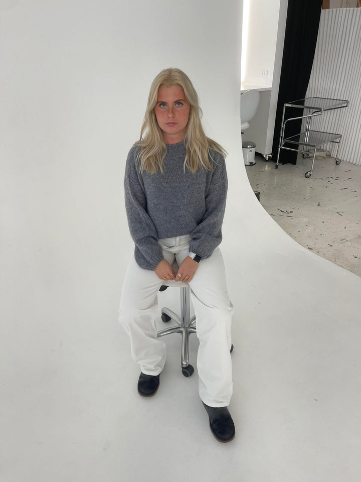 Stilla | Blød Dame Sweater med Løs Pasform