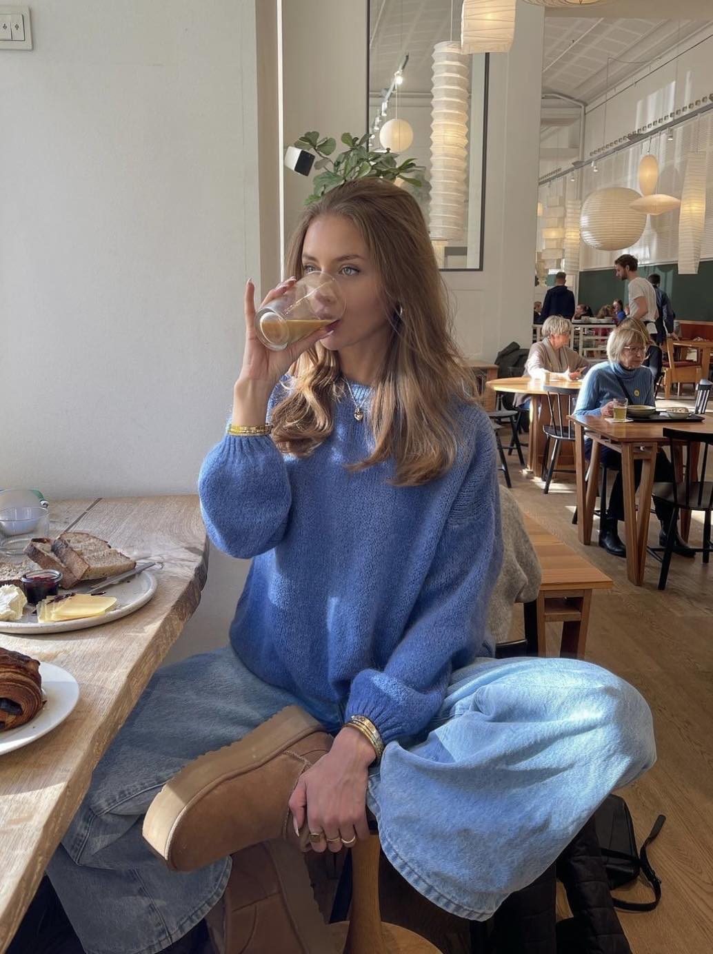Stilla | Blød Dame Sweater med Løs Pasform