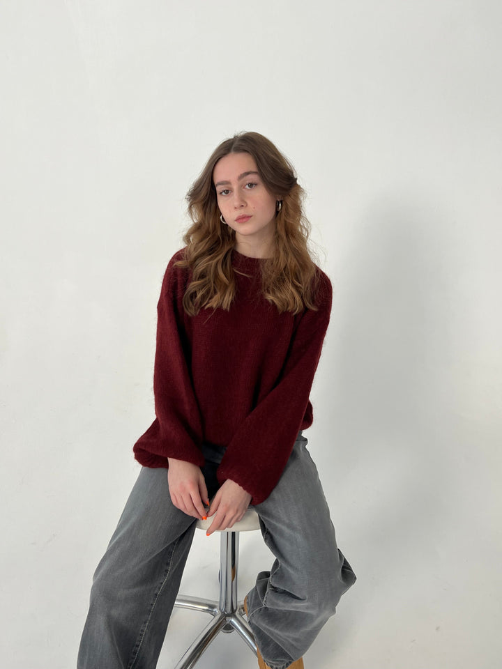 Stilla | Blød Dame Sweater med Løs Pasform