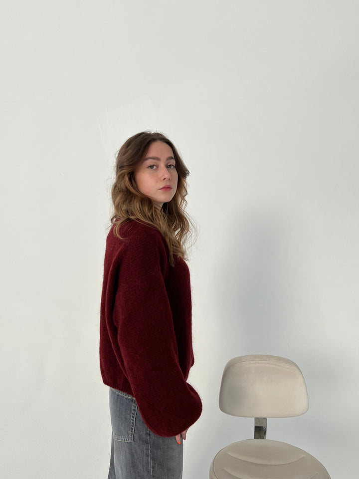 Stilla | Blød Dame Sweater med Løs Pasform