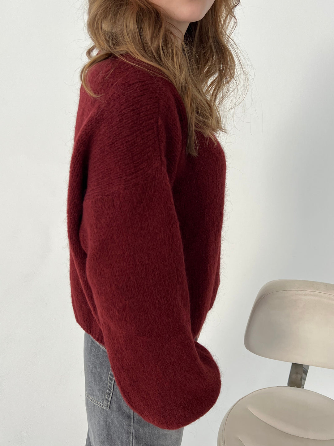 Stilla | Blød Dame Sweater med Løs Pasform