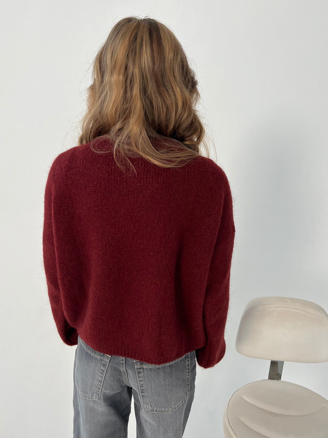 Stilla | Blød Dame Sweater med Løs Pasform