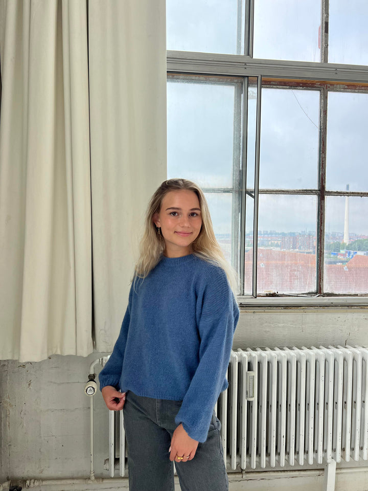 Stilla | Blød Dame Sweater med Løs Pasform