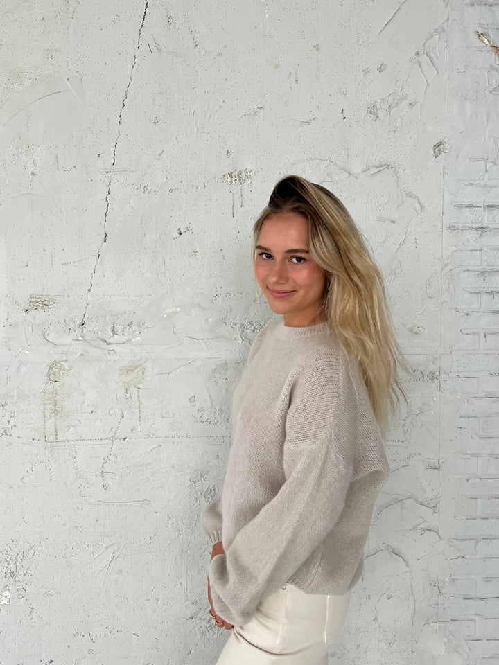 Stilla | Blød Dame Sweater med Løs Pasform
