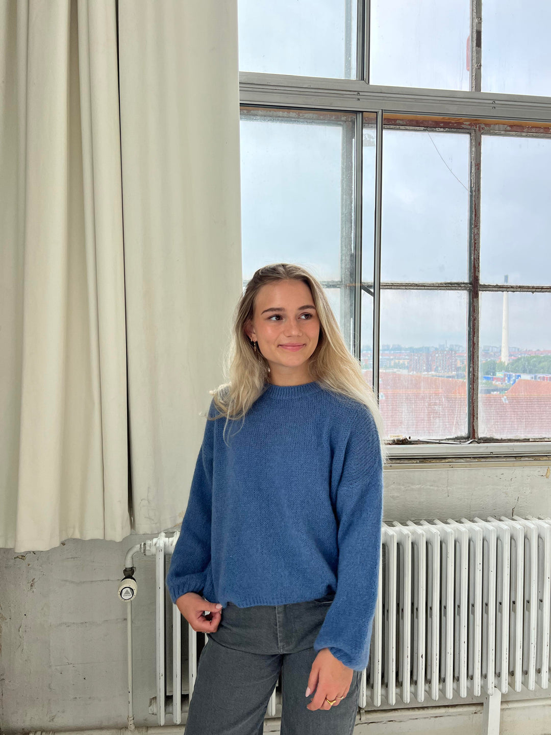 Stilla | Blød Dame Sweater med Løs Pasform