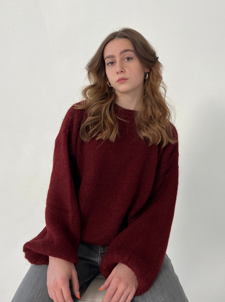 Stilla | Blød Dame Sweater med Løs Pasform