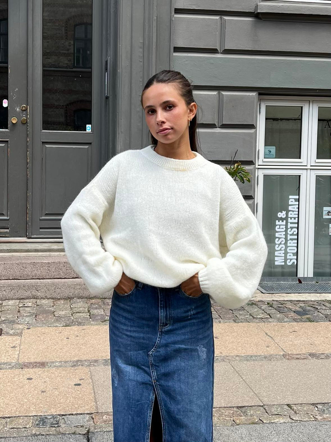 Stilla | Blød Dame Sweater med Løs Pasform