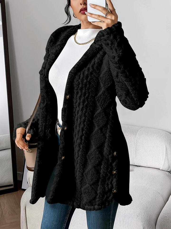 Stilla | Dejlig Teddy-Hoodie-Jakke