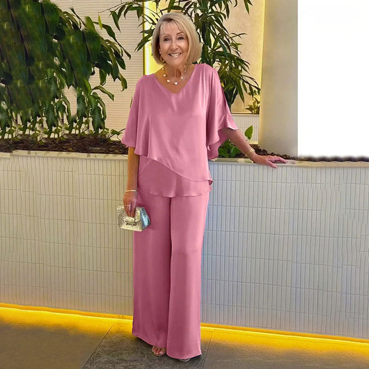 Stilla | Elegant bluse og bukse sæt