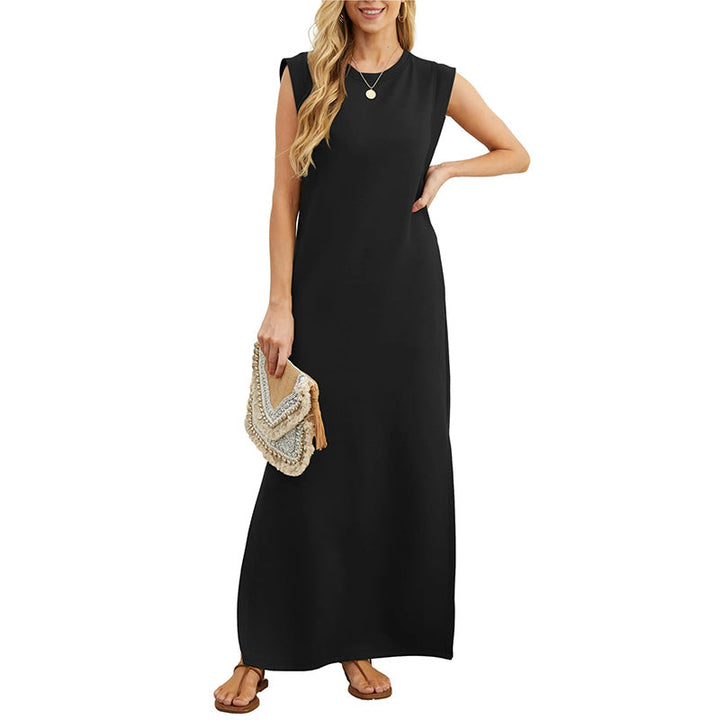 Stilla | Bequem Faltfreies Damenkleid Mit Schlitzsaum