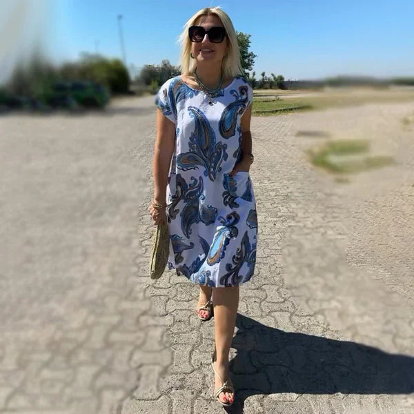 Stilla | Kjole Med Print Til Damer