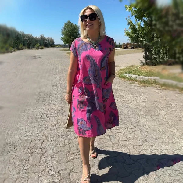 Stilla | Kjole Med Print Til Damer