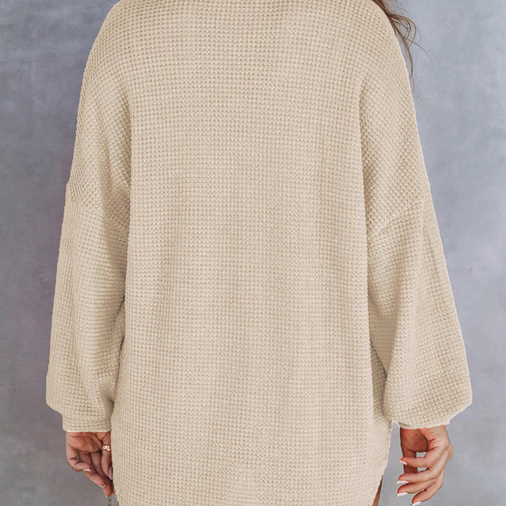 Stilla | Loose Bluse Af Kviltet Stof