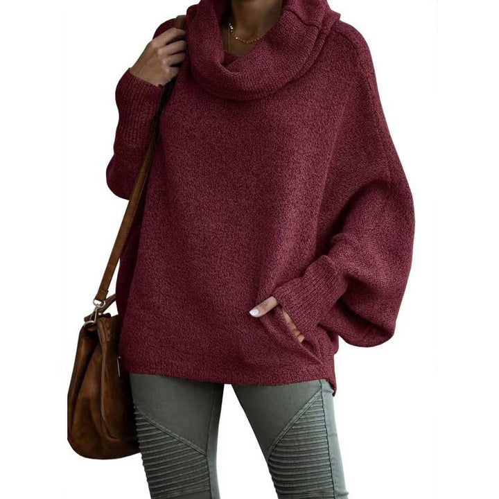 Stilla | Oversize Trøje Med Rullekrave