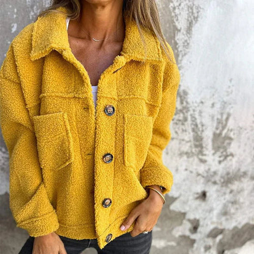 Stilla | Kort Uld Blazer Med Revers