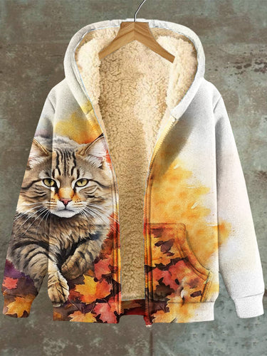 Stilla | Zip-hat Katte Ahornblad