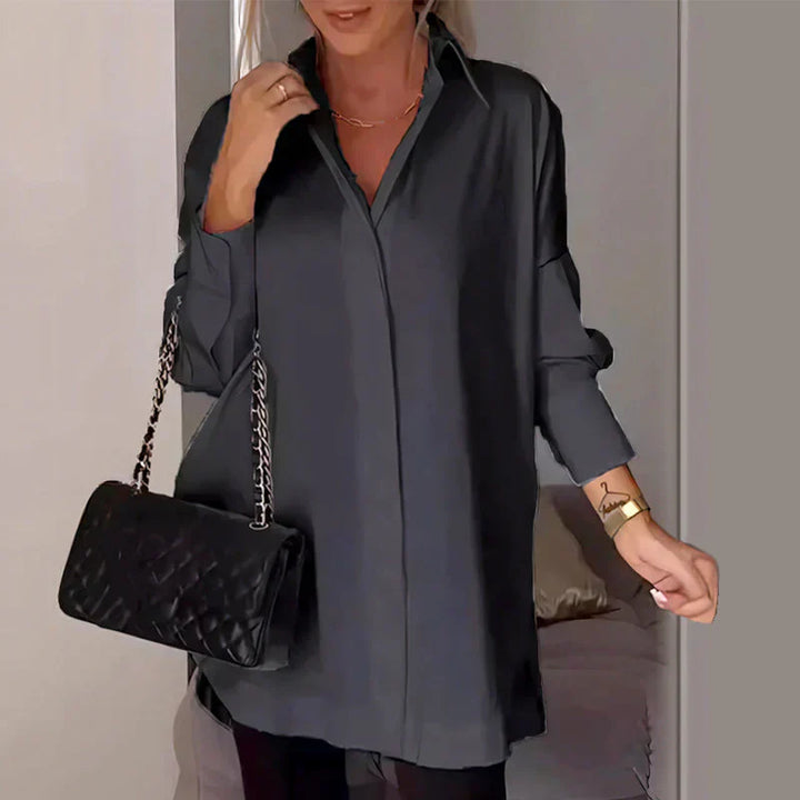 Stilla | Pullover Skjorte Med Lange Ærmer